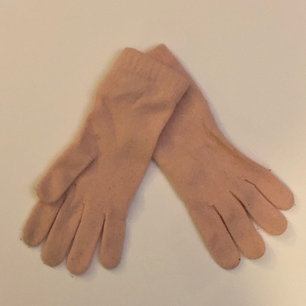 Burberry Cashmere Gloves - Baby Blue
